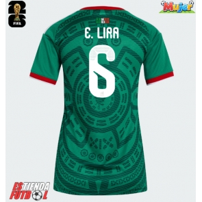 México Erik Lira #6 Primera Equipación Mujer Mundial 2026 Manga Corta